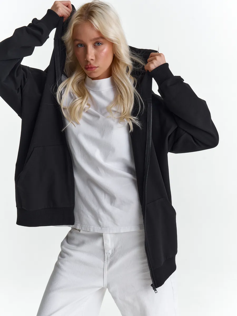 Зипка зип худи на молнии оверсайз